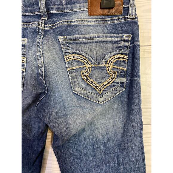 Womens big star sweet boot jeans size 27r - Picture 6 of 8